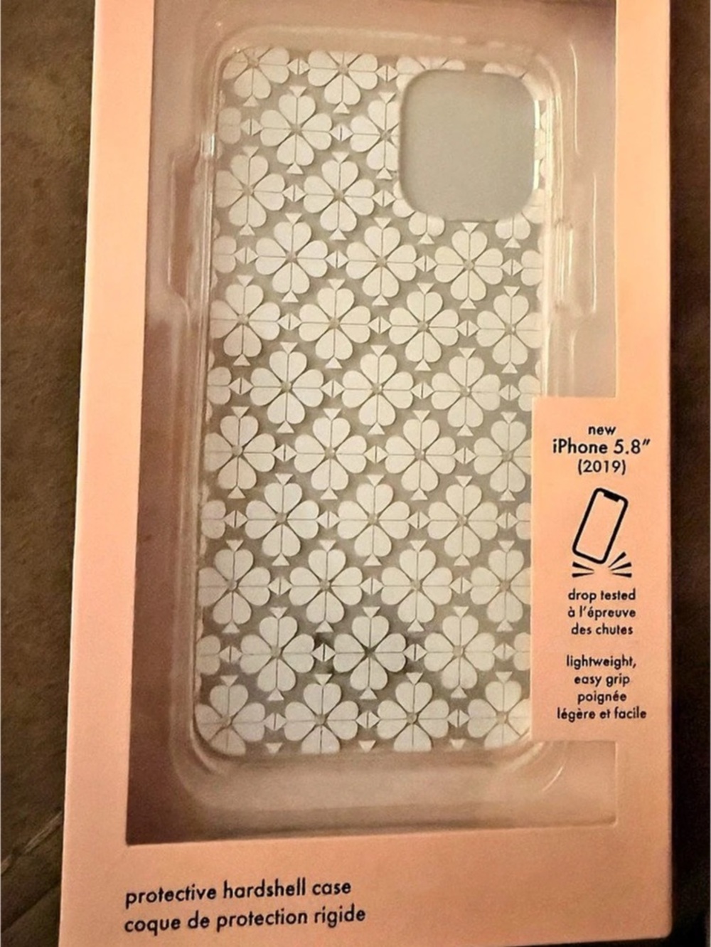 kate spade new york Protective Hardshell Case for iPhone 5.8-inch (2019) )